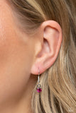 Round Royalty - Pink Paparazzi Necklace All Eyes On U Jewelry