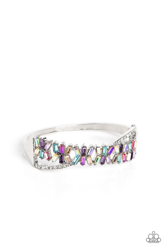 Timeless Trifecta - Multicolor Paparazzi Bracelet All Eyes On U Jewelr