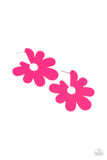 Flower Power Fantasy - Pink Paparazii Earrings All Eyes On U Jewelry