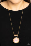Starlight Starbright - Gold  Paparazzi Necklace All Eyes On U Jewelry 