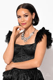 The Raven White Paparazzi Zi Collection Necklace All Eyes On U Jewelry