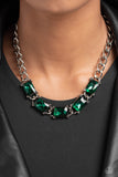 Radiating Review - Green Paparazzi Necklace All Eyes On U Jewelry