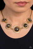 Sophisticated Showcase - Black Paparazzi Necklace All Eyes On U Jewelr