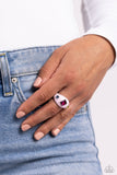 Blinding Behavior - Pink Paparazzi Ring