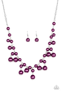 Soon To Be Mrs. Purple Paparazzi Necklace