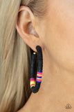 Colorfully Contagious Black Paparazzi Earrings All Eyes On U Jewelry 