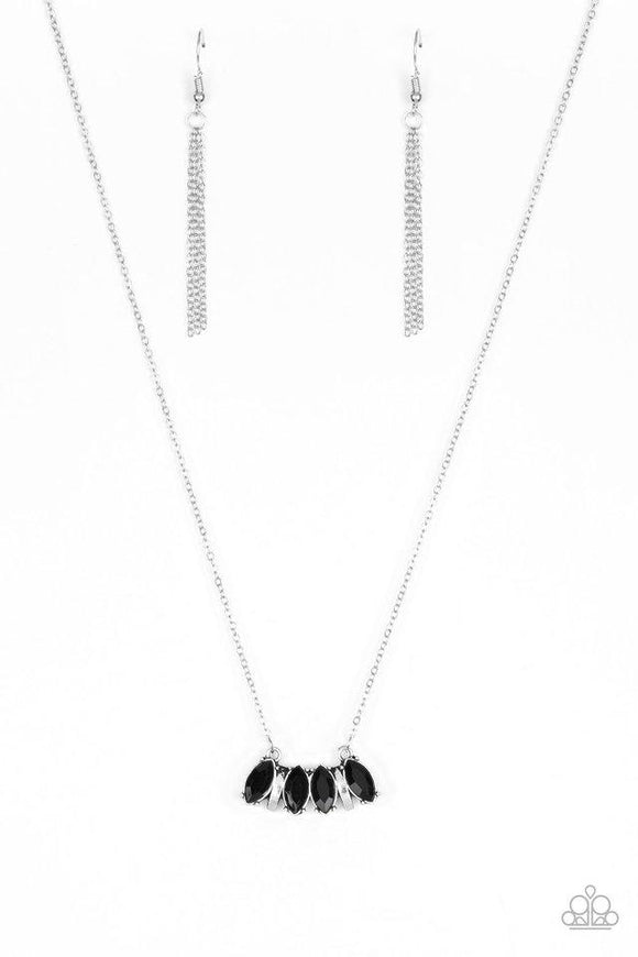 Deco Decadence Black Paparazzi Necklace All Eyes On U Jewelry Store