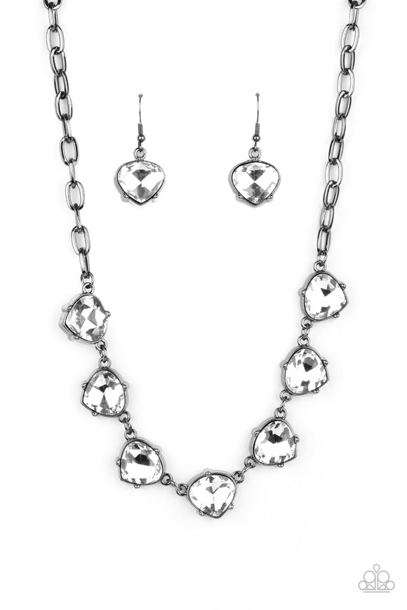 Star Quality Sparkle Black Paparazzi Necklace All Eyes On U Jewelry