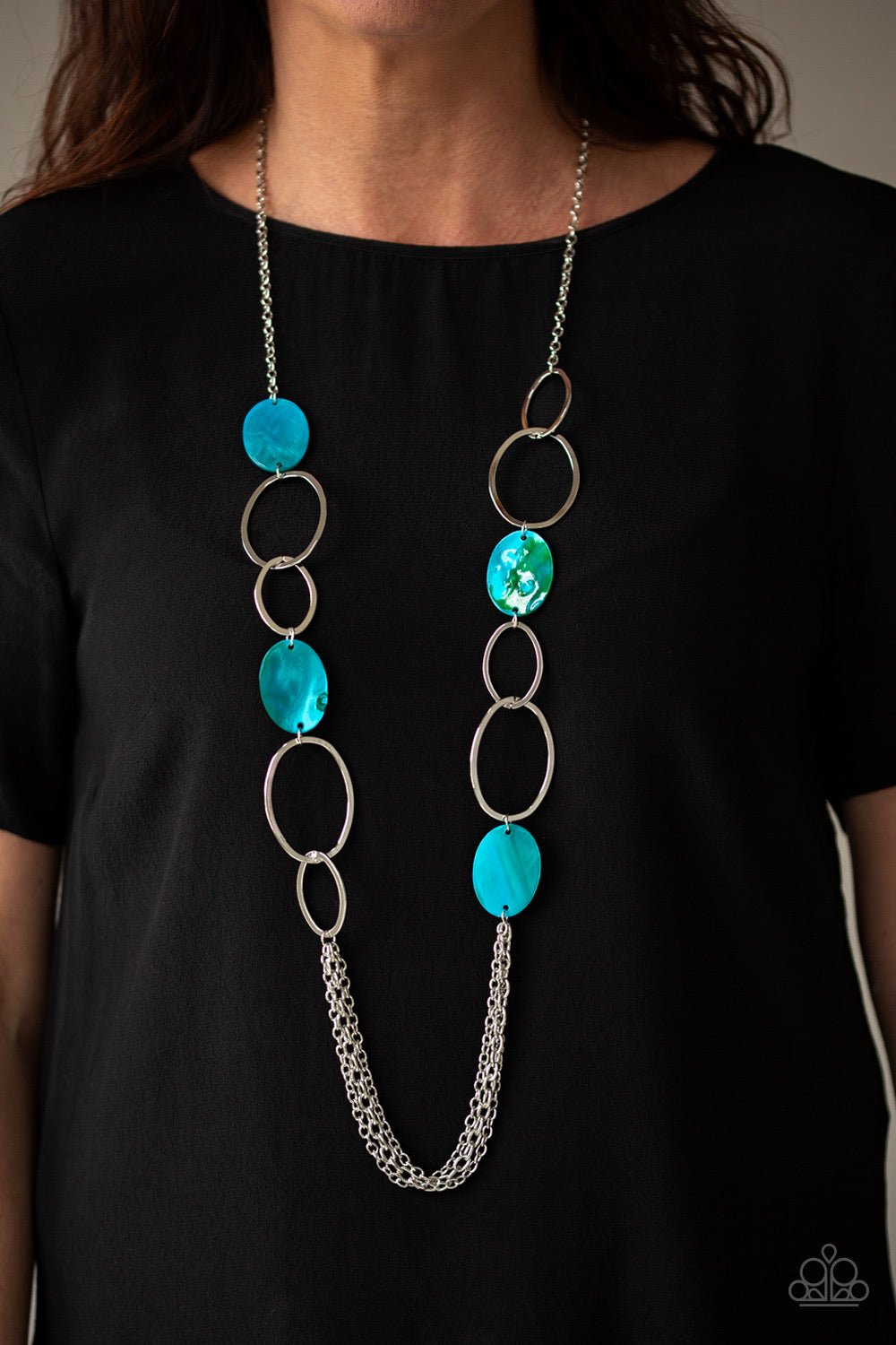Paparazzi necklace - CACHE Me Out - Blue – jewelryandbling.com