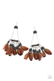 Haute Hawk  Black Paparazzi Earrings All Eyes On U Jewelry Store 