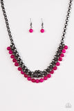 Coyly Colorful  Pink Paparazzi Necklace All Eyes On U