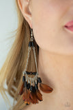 Haute Hawk  Black Paparazzi Earrings All Eyes On U Jewelry Store 