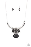 Commander In CHIEFETTE Black Paparazzi Necklace All Eyes On U Jewelry 
