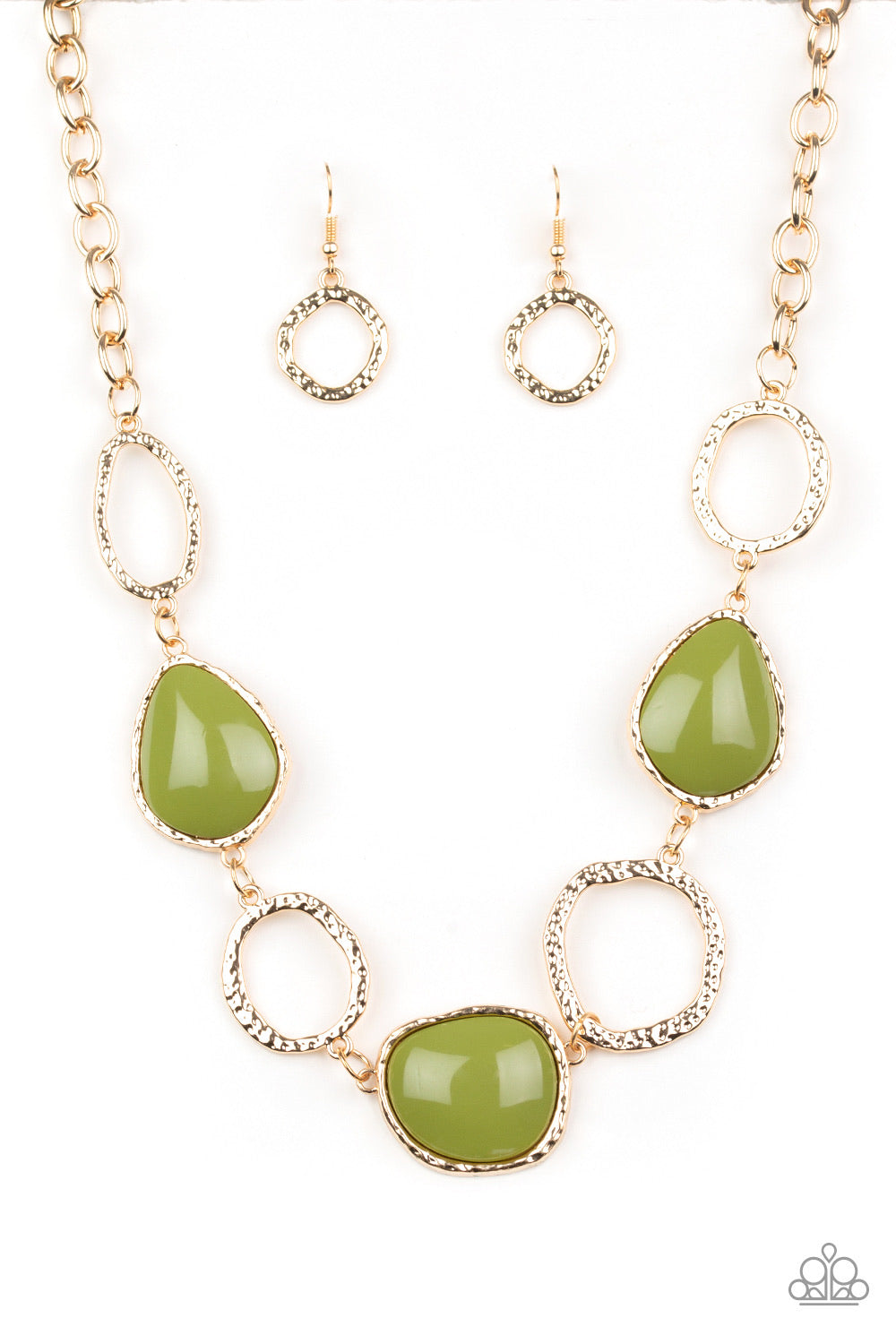 Goddess Glow - Green Necklace - Paparazzi – Jessica's $5 Bling