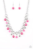 Fiercely Fancy Pink Paparazzi Necklace All Eyes On U Jewelry Accessories 