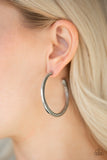 This Is My Tribe Silver Paparazzi Earrings All Eyes On U