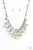 Pearl Appraisal Yellow Paparazzi Necklace All Eyes On U