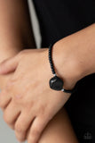 Eco Eccentricity Black Bracelet - Paparazzi Accessories