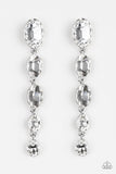 Red Carpet Radiant White Paparazzi Earrings All Eyes On U Accessories 