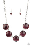 Ethereal Escape Purple Paparazzi Necklace All Eyes On U Jewelry 