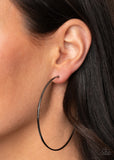 Very Curvaceous Black Paparazzi Earrings All Eyes On U Jewelry 