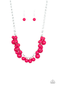 Walk This Broadway Pink Paparazzi Necklace