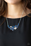 Breathtaking Brilliance Blue Paparazzi Necklace All Eyes On U Jewelry 