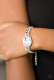 Luxury Lush White Paparazzi Bracelet