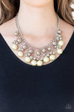 Pearl Appraisal Yellow Paparazzi Necklace All Eyes On U