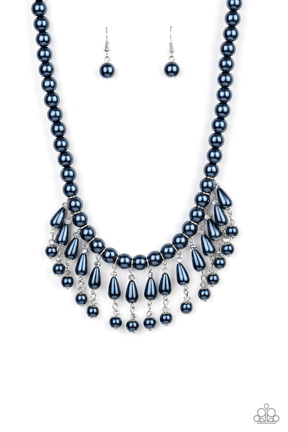 Miss Majestic Blue Paparazzi Necklace All Eyes On U Jewelry 
