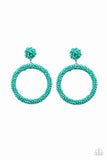 Be All That You Can Bead Blue Paparazzi Earrings All Eyes On U Jewelry