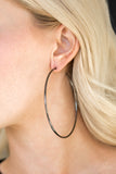 Meet Your Maker Black Paparazzi Earrings