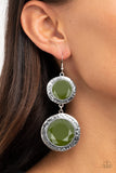 Thrift Shop Stop Green Paparazzi Earrings All Eyes On U Jewelry 