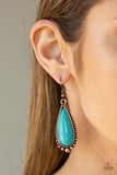Desert Quench Copper Paparazzi Earrings