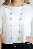 Glassy Glamorous Multicolor Paparazzi Necklace