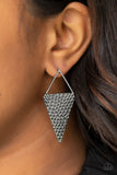 Have A Bite Black Paparazzi Earrings All Eyes On U Jewelry 