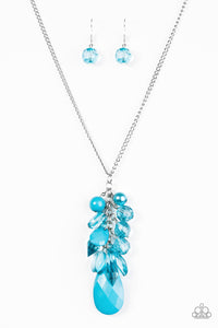 Keepin It Colorful Blue Paparazzi Necklace All Eyes On U