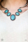 River Ride Blue Paparazzi Necklace All Eyes On U