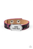 Born To Be Wild Purple Paparazzi Bracelet All Eyes On U