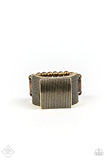 In Grate Measure Brass Paparazzi Ring All Eyes On U