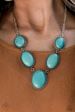 River Valley Radiance Blue Paparazzi Necklace All Eyes On U Jewelry