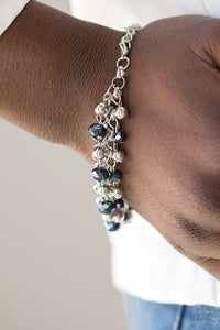 Just For The FUND Of It Blue Paparazzi Bracelet All Eyes On U Jewelry 