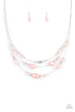 Pacific Pageantry Pink Paparazzi Necklace