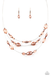 Pacific Pageantry Copper Paparazzi Necklace